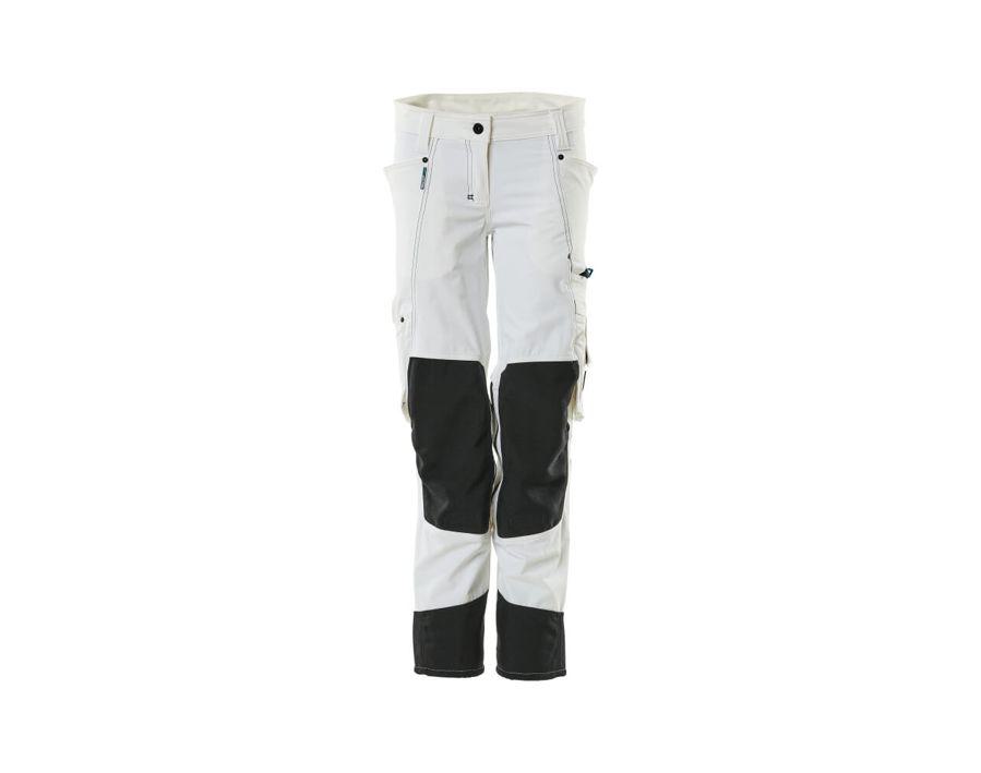 Hose mit Knietaschen ADVANCED weiss