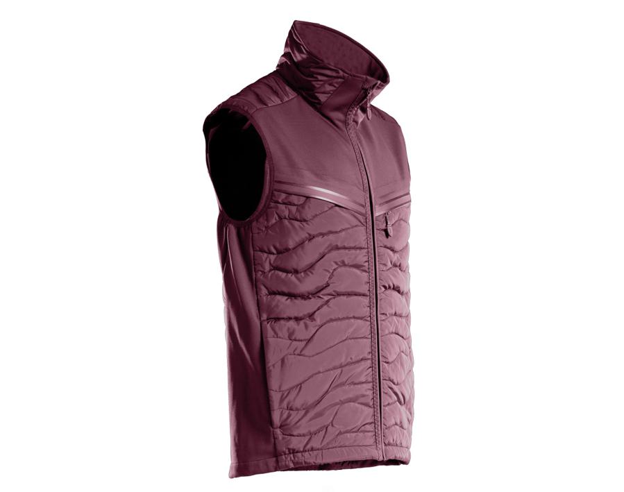 Thermoweste CUSTOMIZED bordeaux