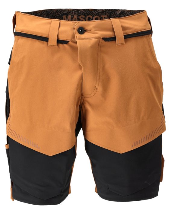 Shorts CUSTOMIZED nussbraun/schwarz