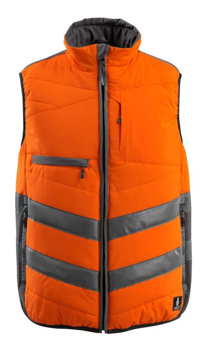 Winterweste SAFE SUPREME hi-vis orange/dunkelanthrazit