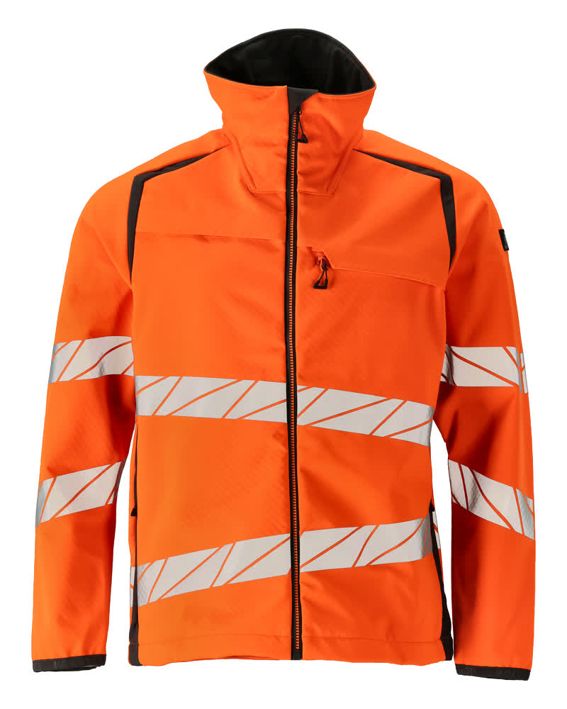 Soft Shell Jacke ACCELERATE SAFE hi-vis orange/dunkelanthrazit