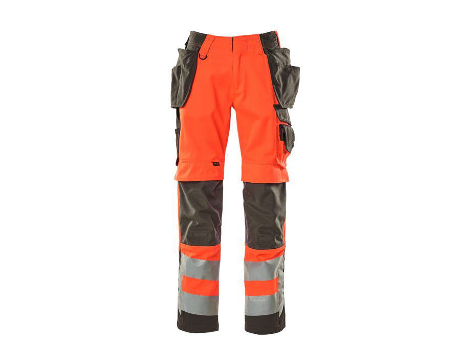 Hose mit Hängetaschen SAFE SUPREME hi-vis rot/dunkelanthrazit