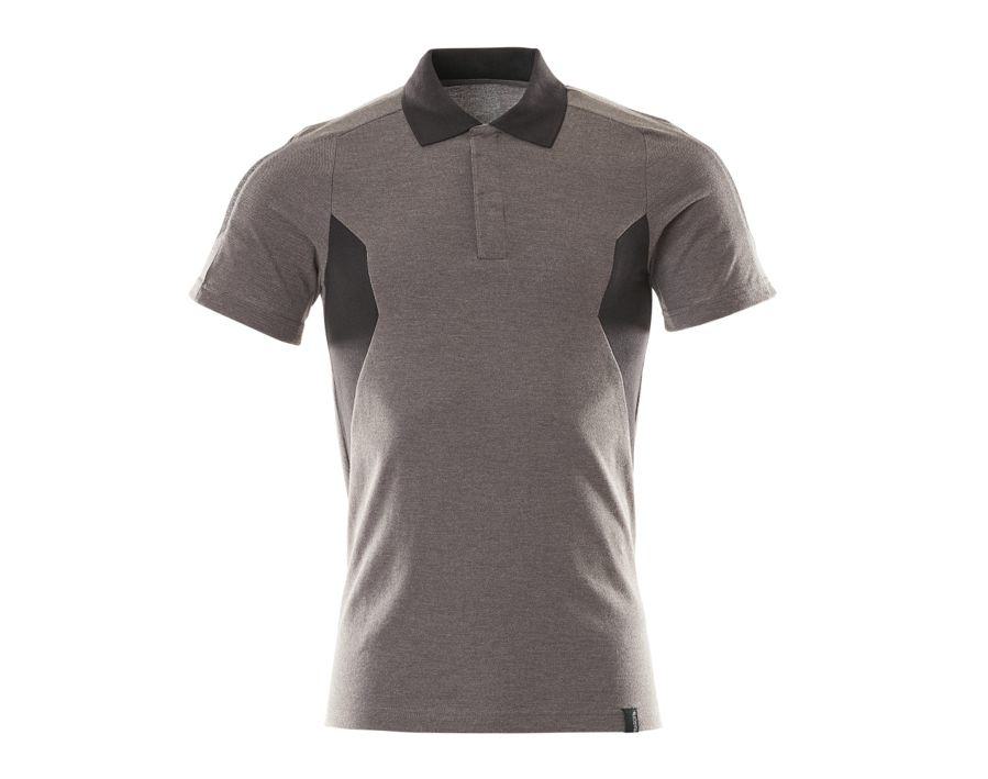 Polo-Shirt ACCELERATE dunkelanthrazit/schwarz