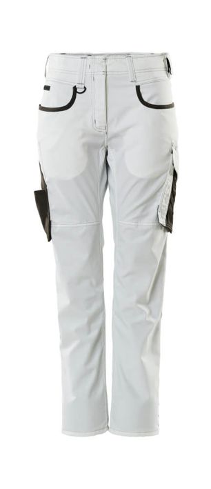 Hose UNIQUE weiss/dunkelanthrazit