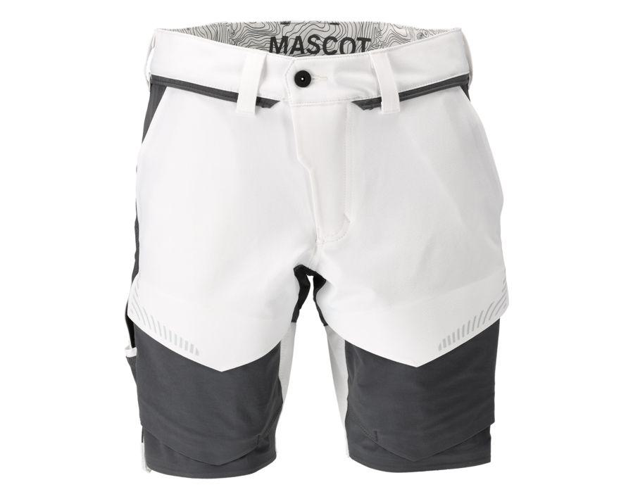 Shorts CUSTOMIZED weiss/Anthrazitgrau
