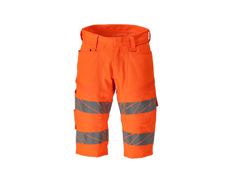 Shorts, lang ACCELERATE SAFE hi-vis orange