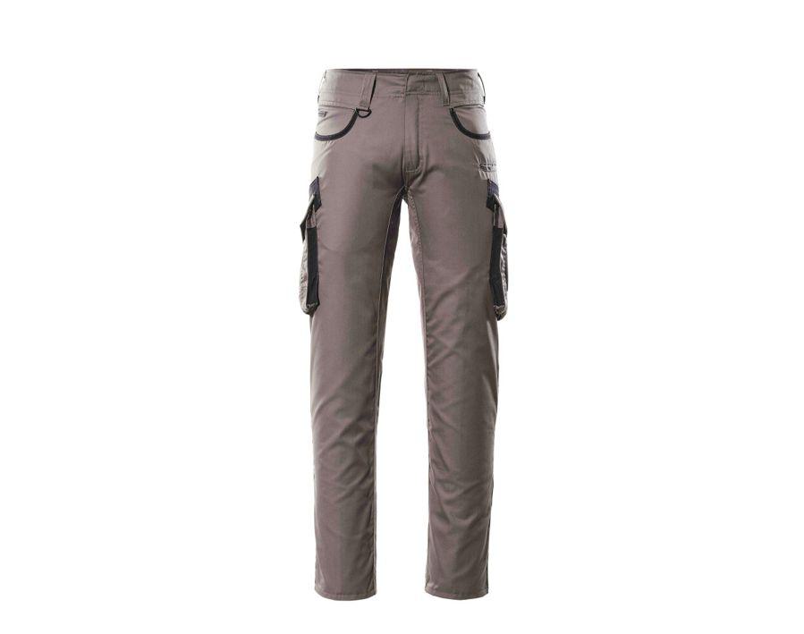 Hose mit Schenkeltaschen UNIQUE anthrazit/schwarz