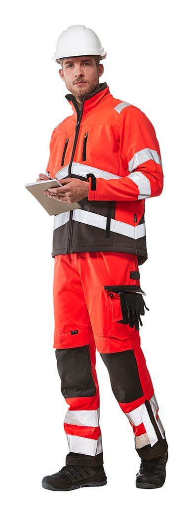 Hose mit Knietaschen SAFE SUPREME hi-vis orange/dunkelanthrazit