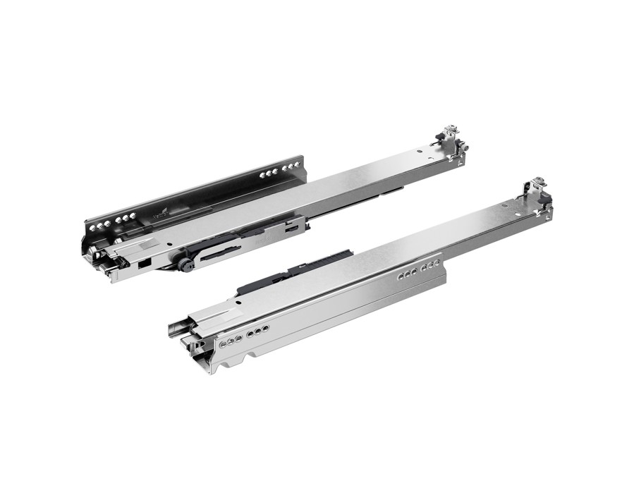 Vollauszug Quadro V6 mit Silent System – Holzschubkästen