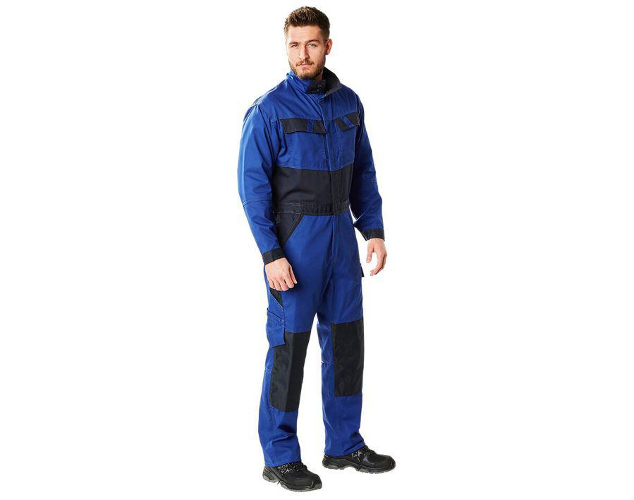 Overall mit Knietaschen LIGHT dunkelanthrazit/schwarz