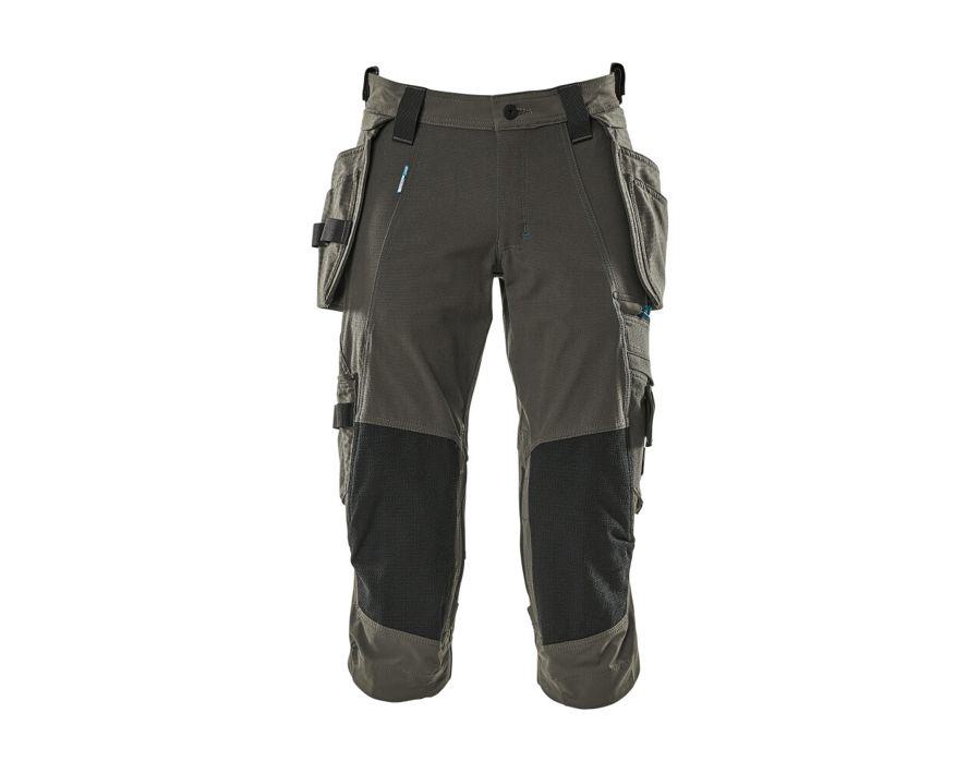 Dreiviertel-Hose mit Hängetaschen ADVANCED dunkelanthrazit