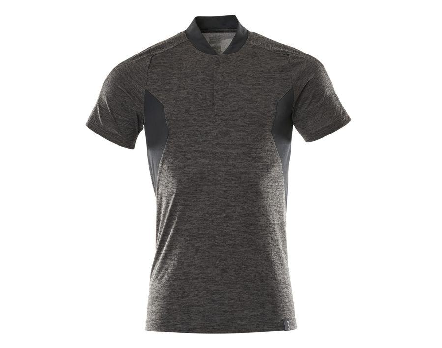 Polo-Shirt ACCELERATE dunkelanthrazit/schwarz