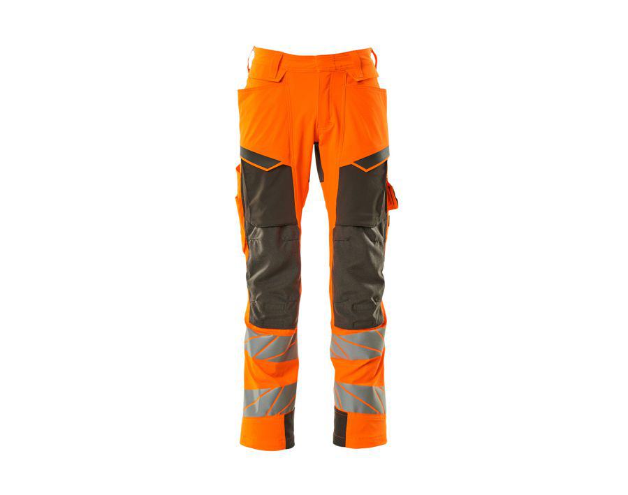 Hose mit Knietaschen ACCELERATE SAFE hi-vis orange/dunkelanthrazit