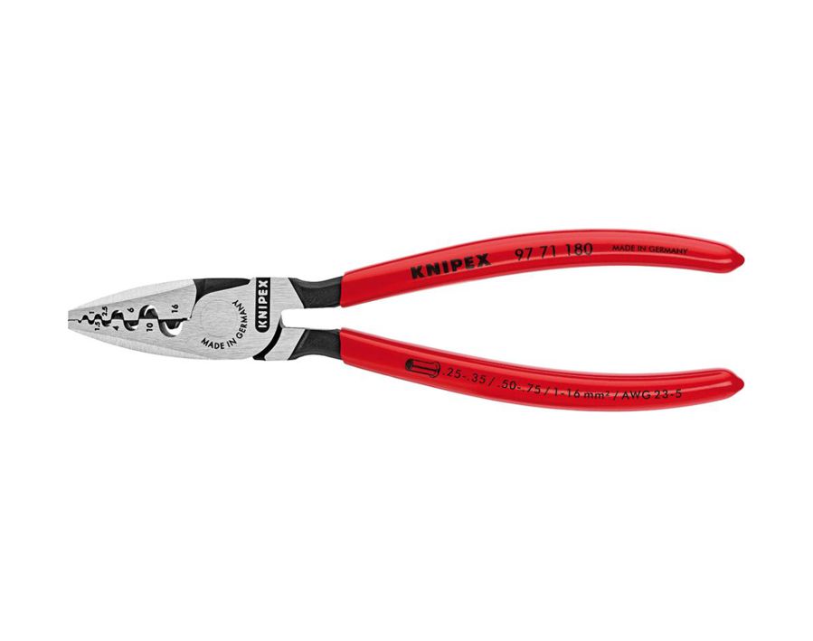 Knipex Terminali Gemellati Preisolati - 100 Pezzi, 2x4mm², Grigi Per Collegamenti Elettrici - Foto 7