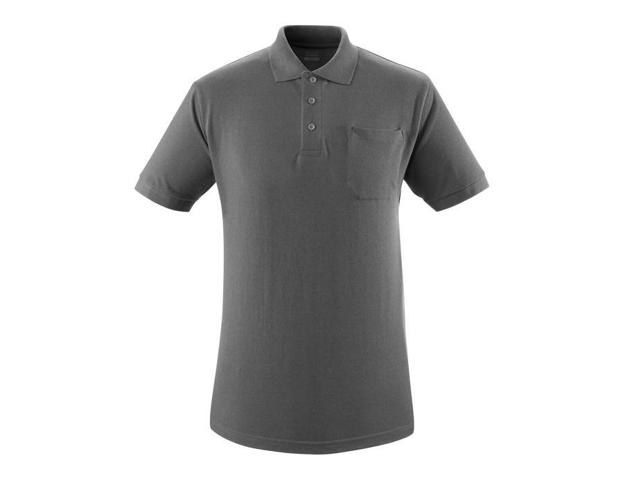 Polo-Shirt mit Brusttasche CROSSOVER dunkelanthrazit