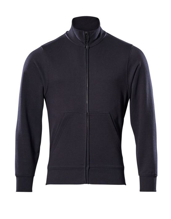 Sweatshirt mit Reißverschluss CROSSOVER schwarzblau