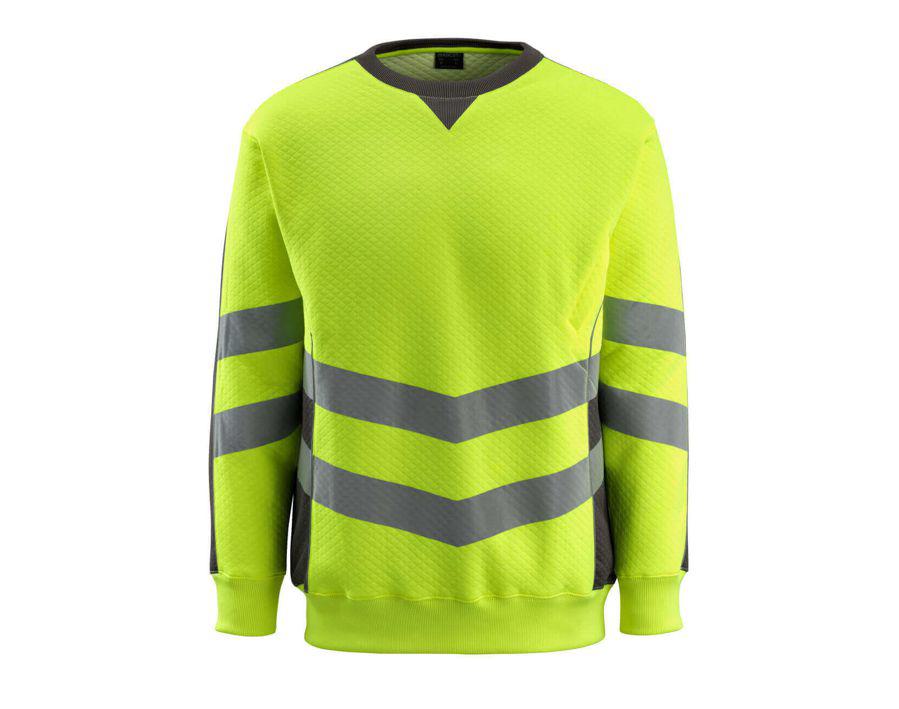 Sweatshirt SAFE SUPREME hi-vis gelb/dunkelanthrazit