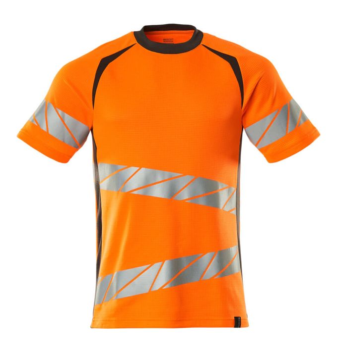 T-Shirt ACCELERATE SAFE hi-vis orange/dunkelanthrazit
