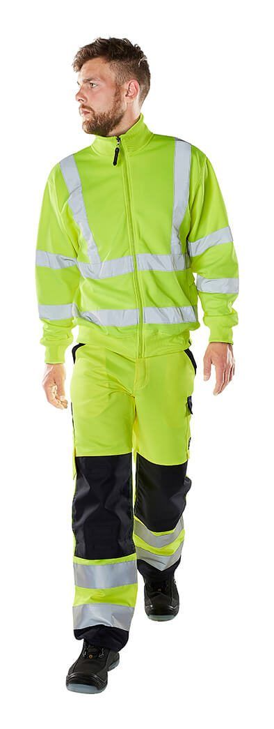Hose mit Knietaschen SAFE LIGHT hi-vis orange/dunkelanthrazit
