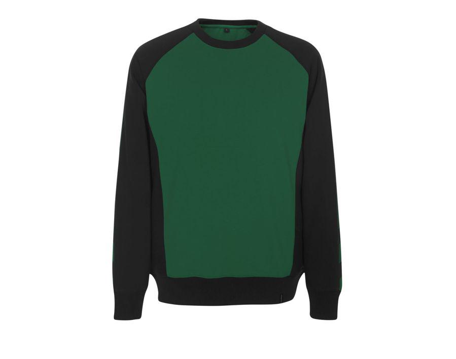 Sweatshirt UNIQUE grün/schwarz