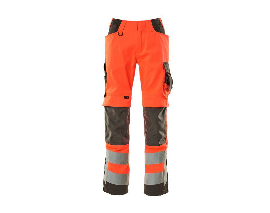 Hose mit Knietaschen SAFE SUPREME hi-vis rot/dunkelanthrazit