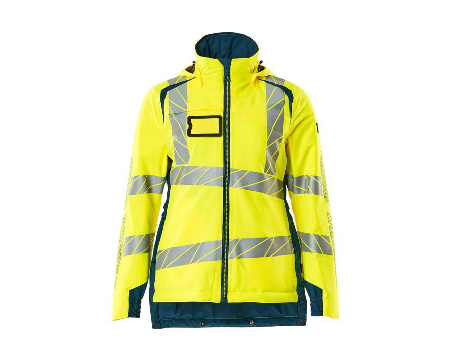 Winterjacke ACCELERATE SAFE hi-vis gelb/dunkelpetroleum