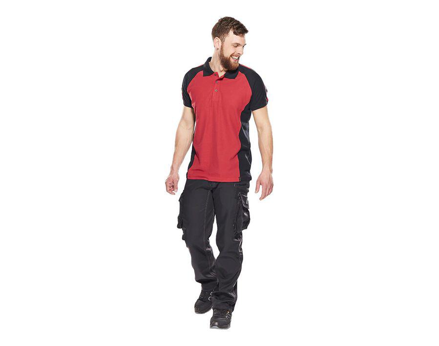 Hose mit Schenkeltaschen UNIQUE schwarz