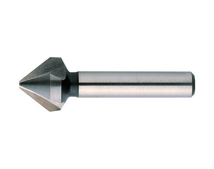 Kegel- und Entgratsenker 75° mit zyl. Schaft