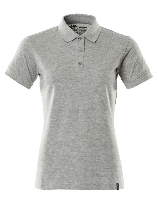Polo-Shirt CROSSOVER grau-meliert