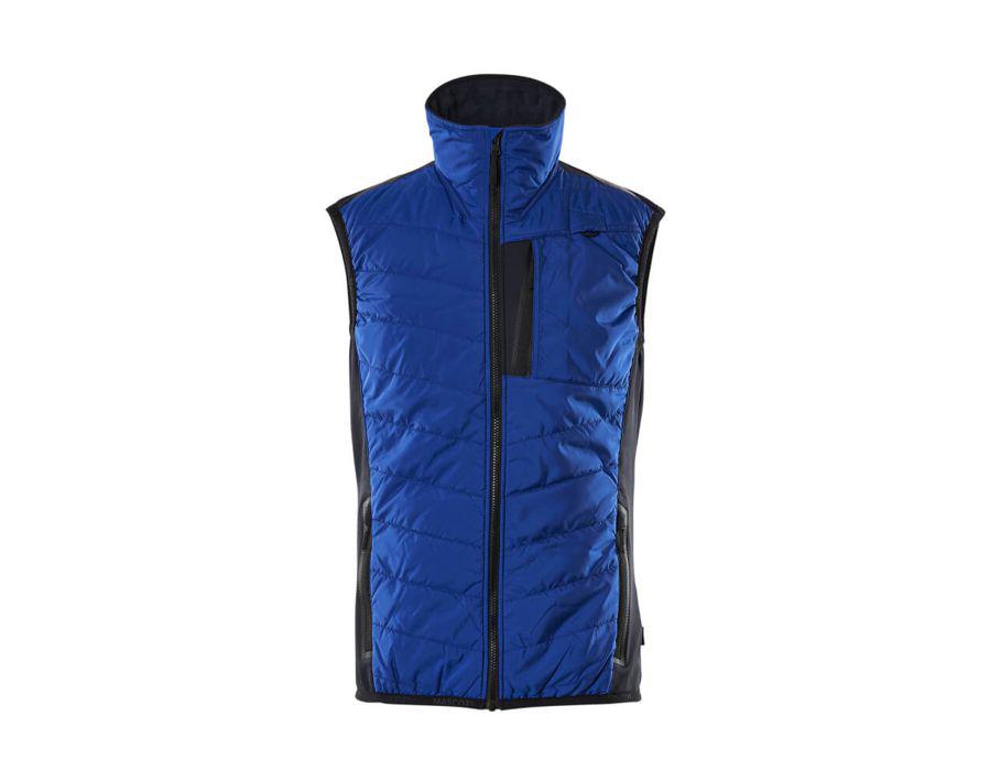 Thermoweste UNIQUE kornblau/schwarzblau