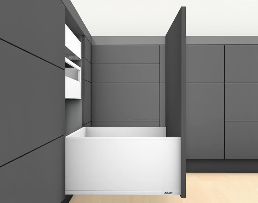 LEGRABOX pure seidenweiß matt - Höhe F