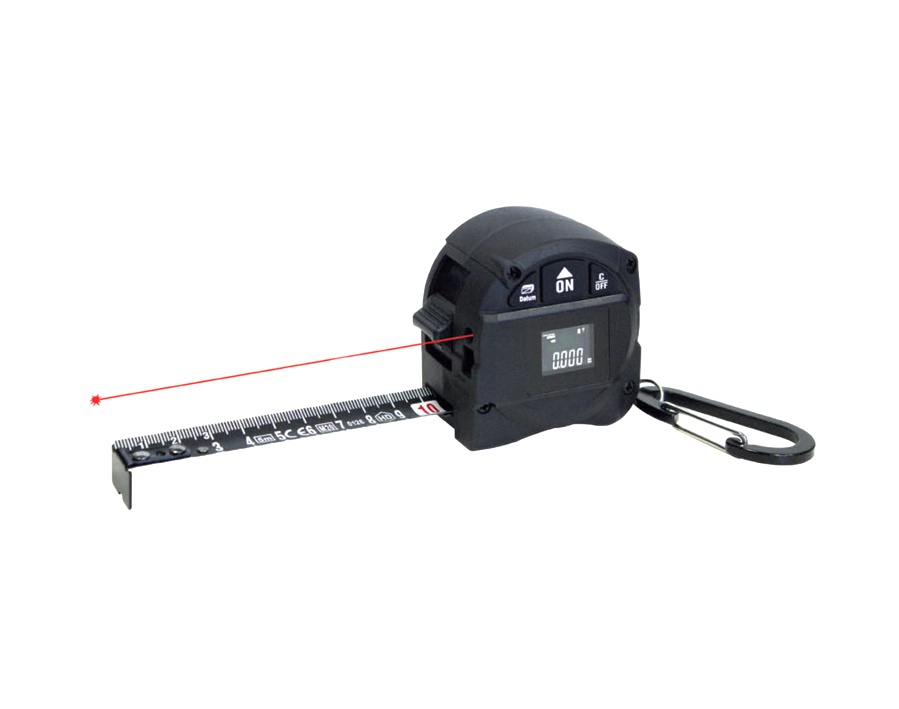 Bandmaß mit Laser-Entfernungsmesser Bandmaß mit Laser-Entfernungsmesser