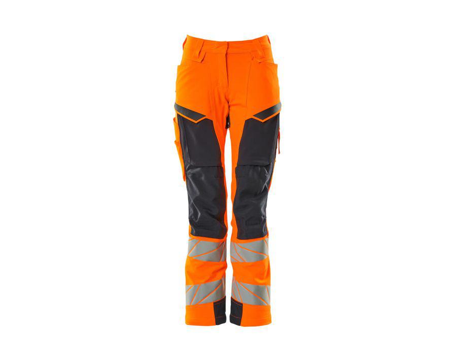 Hose mit Knietaschen ACCELERATE SAFE hi-vis orange/schwarzblau