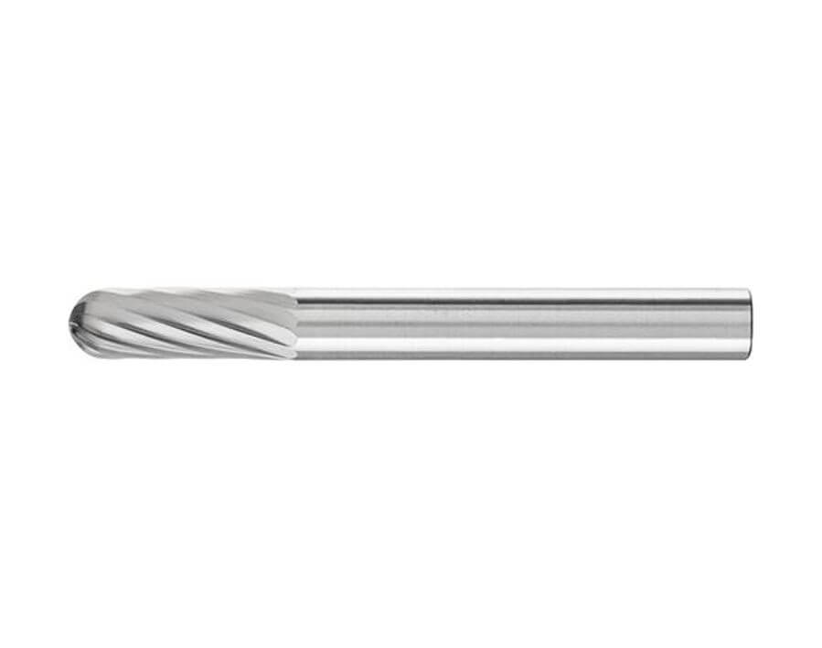 Hartmetallfrässtift (Rotorfräser) DIN 8033 – Schaft-Ø 6 mm, Walzenrundform WRC, Zahnung 3