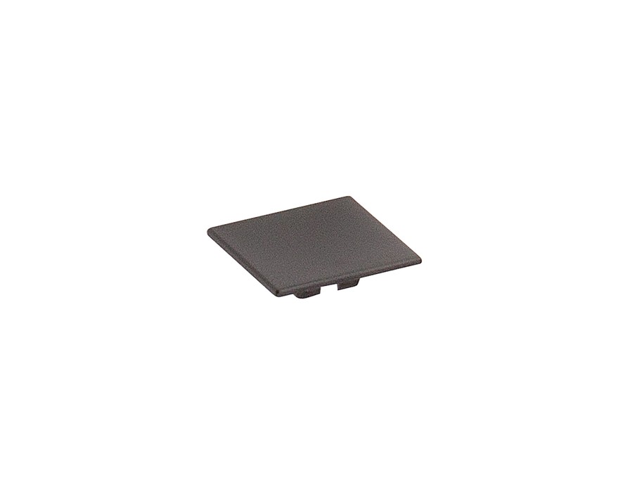 Cadro Profil-Abdeckkappe Slim schwarz