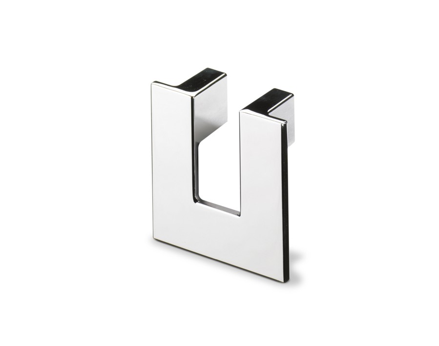 Griff Vigilia, Bohrabstand 32 mm, L 60 mm, B 60 mm, H 24 mm, Verchromt glanz
