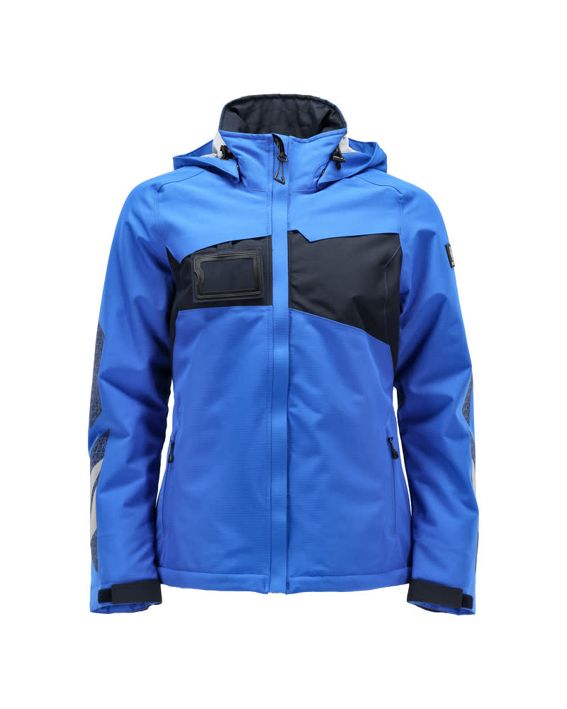 Winterjacke ACCELERATE azurblau/schwarzblau