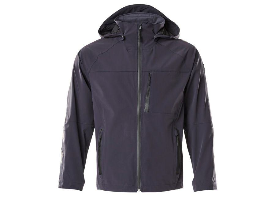 Hard Shell Jacke UNIQUE schwarzblau