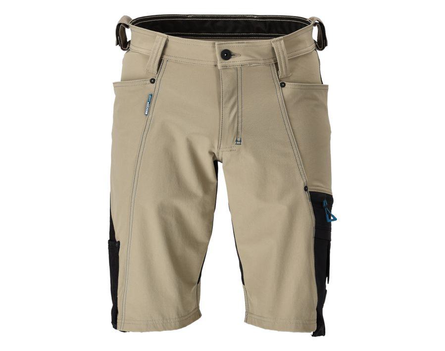 Shorts ADVANCED hellkhaki/schwarz
