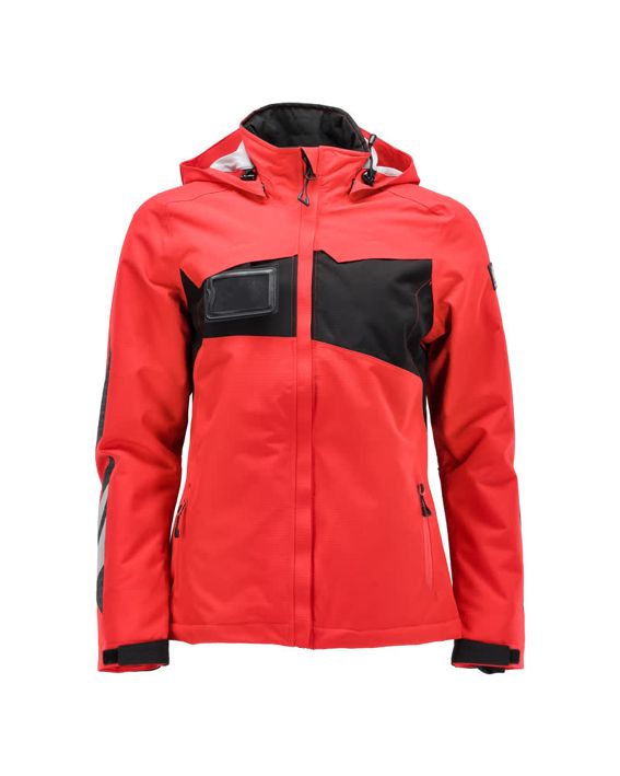 Winterjacke ACCELERATE verkehrsrot/schwarz