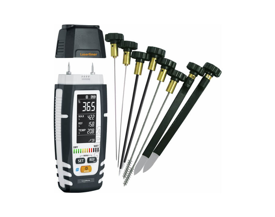 Materialfeuchte-Messgerät DampfMaster Allround Set 
