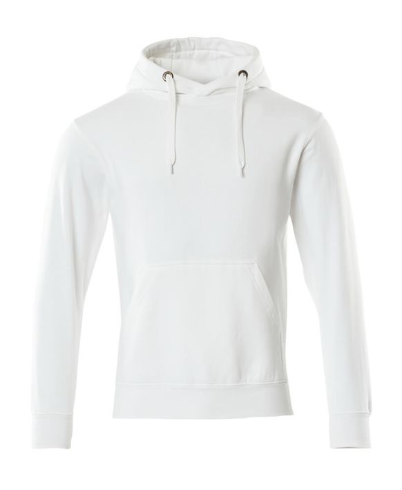 Kapuzensweatshirt CROSSOVER weiss