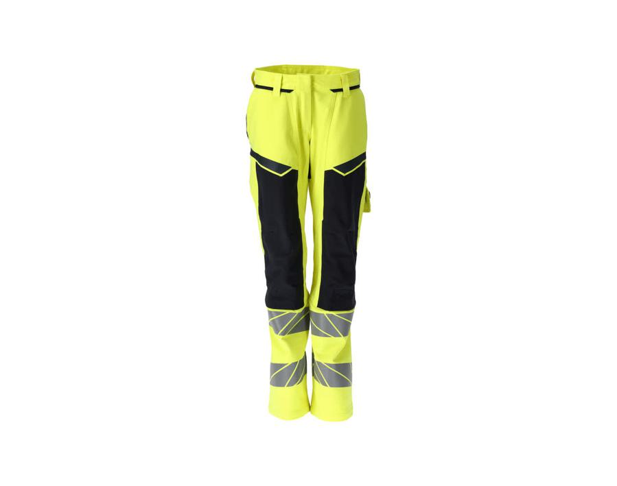 Hose mit Knietaschen ACCELERATE MULTISAFE hi-vis gelb/schwarzblau