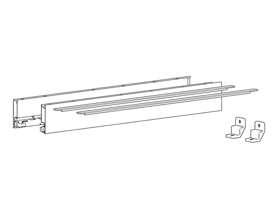 Zargenset AvanTech YOU Höhe 77 mm 