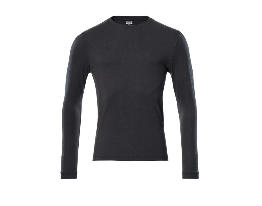 T-Shirt, Langarm CROSSOVER schwarz