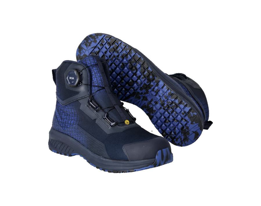 Sicherheitsstiefel FOOTWEAR ACCELERATE schwarzblau/azurblau