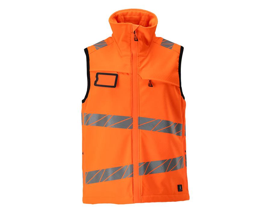 Softshell Weste ACCELERATE SAFE hi-vis orange