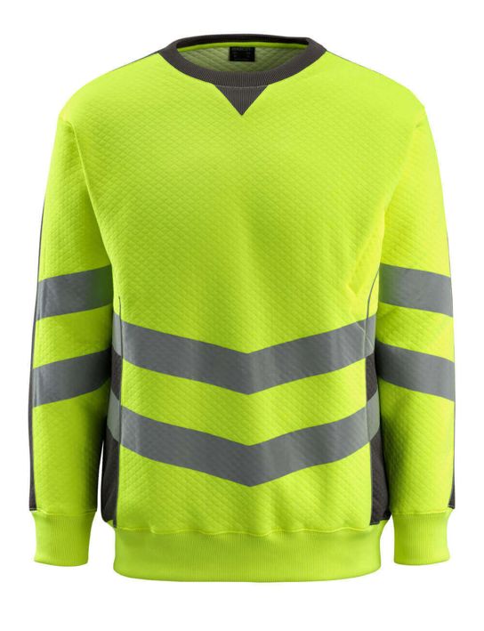 Sweatshirt SAFE SUPREME hi-vis gelb/dunkelanthrazit