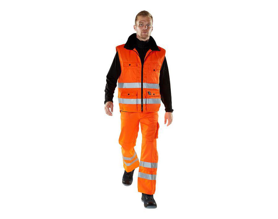 Winterweste SAFE ARCTIC hi-vis orange