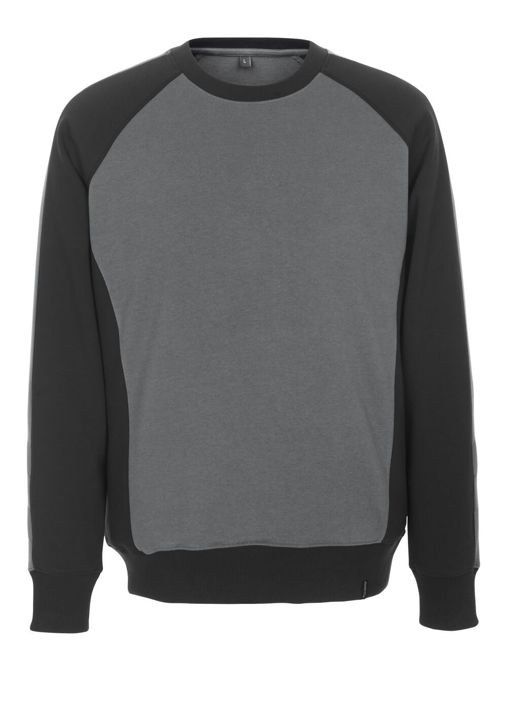 Sweatshirt UNIQUE anthrazit/schwarz